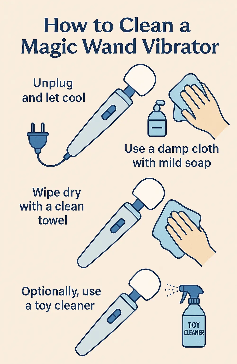 Clean Magic Wand
