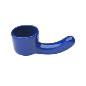Curved Blue Attachment Magic Wand
